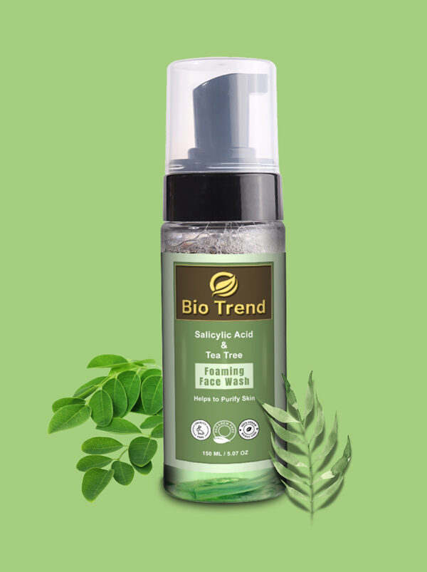 Foaming Face Wash<br>(Salicylic Acid & Tea Tree)